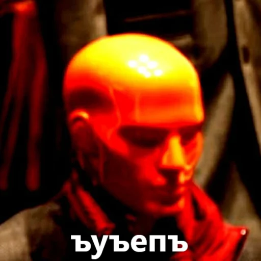 Стикер лысый из пластика @my_unrefined - 7