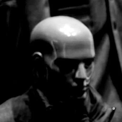 Стикер лысый из пластика @my_unrefined - 2