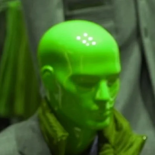 Стикер лысый из пластика @my_unrefined - 0