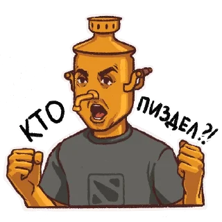 Sticker ЧЕЛОВЕК-САМОВАР by @firenzeart @chel_samovar - 4