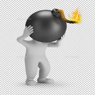 Sticker угарные челики - 7