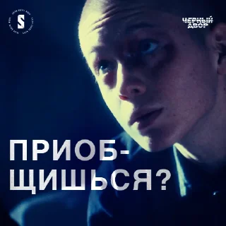 Стикер Черный двор - 1