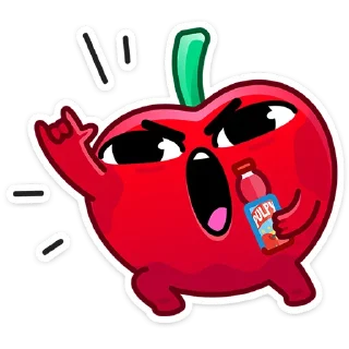 Sticker Вишнёвые оптимисты - @TgSticker - 8