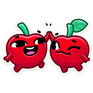 Sticker Вишнёвые оптимисты - @TgSticker - 9