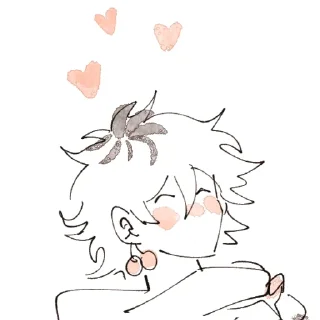 Sticker cherry crash for my musya - 2