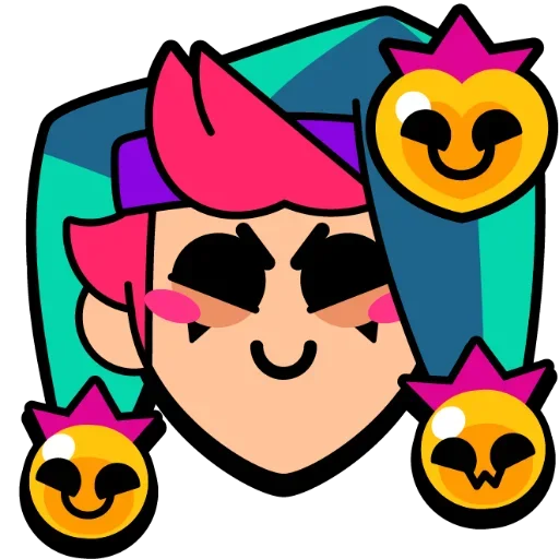 Стикер 🤡 Честер | (playerok.com — гемы Brawl Stars) - 7