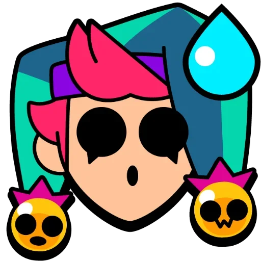 Стикер 🤡 Честер | (playerok.com — гемы Brawl Stars) - 1