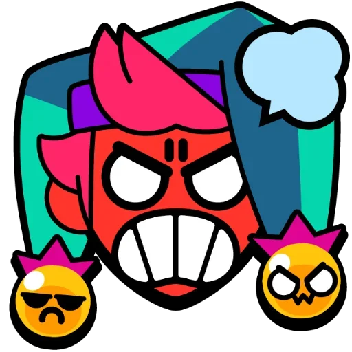 Стикер 🤡 Честер | (playerok.com — гемы Brawl Stars) - 0