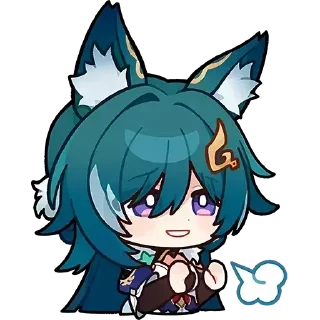 Стикер Chibi @anime4_arts - 7