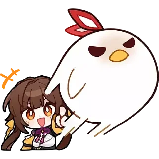 Стикер Chibies 2 @anime4_arts - 0