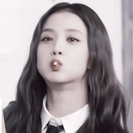 person human face lip