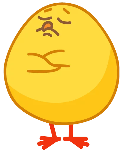 жёлтый клипарт мультфильм