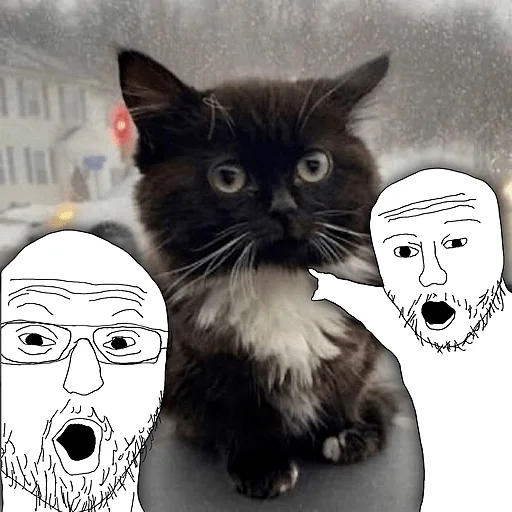 Sticker чмони - 6