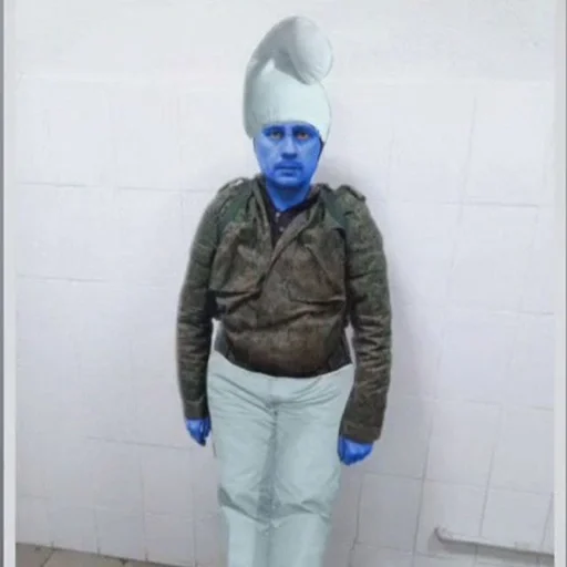 wall person human face