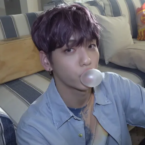 person human face food