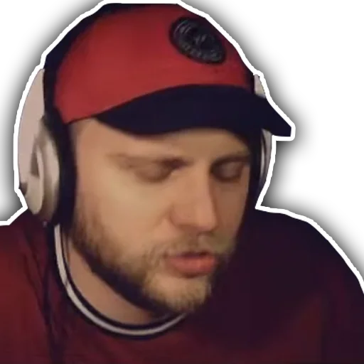 мужчина человеческое лицо наушники