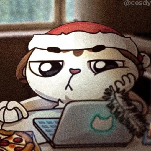 Стикер chotgrustno - 1