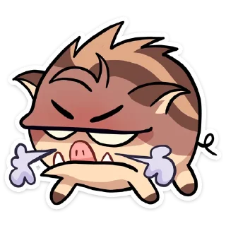 Sticker Чпоньк от @TgSticker - 3