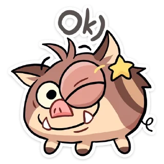 Sticker Чпоньк от @TgSticker - 2