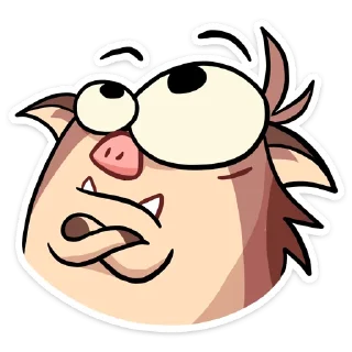 Sticker Чпоньк от @TgSticker - 9