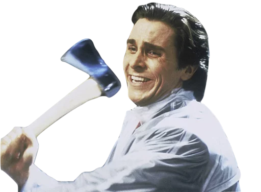 Стикер chris_bale - 1