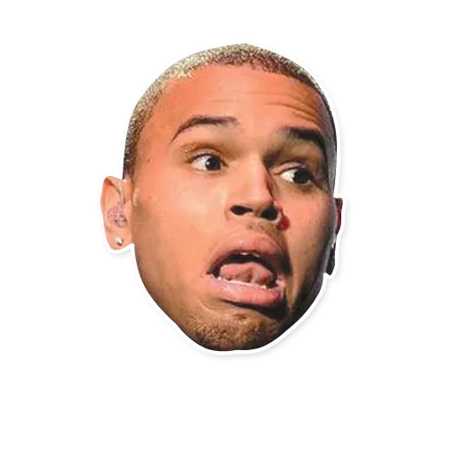 Sticker chrisbrown - 1