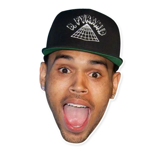 Sticker chrisbrown - 1