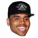 Sticker Chris Brown Stickers - 0