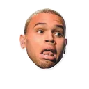 Sticker Chris Brown Stickers - 5