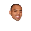 Sticker Chris Brown Stickers - 2