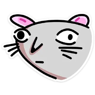Sticker Школьный Крысюк • @TgSticker - 1
