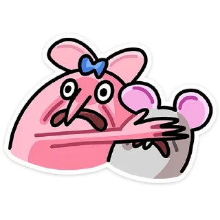 Sticker Крис, Кристина и Крысюк @TgSticker - 9