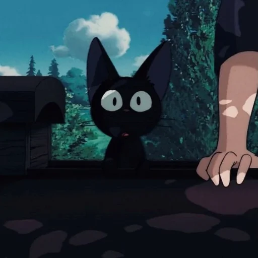 мультфильм мультипликация кошка