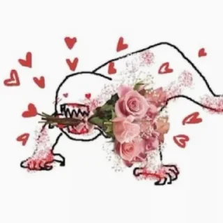 Стикер хронічно хорні @prvmrtart - 7