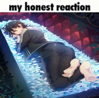 Стикер хронічно хорні @prvmrtart - 2