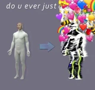 Стикер хронічно хорні @prvmrtart - 5