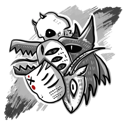 Sticker chthonic - 5