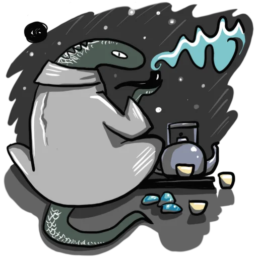 Sticker chthonic - 3