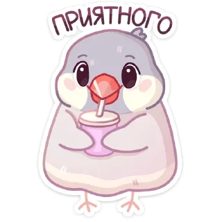 Sticker Пухлик :: @stickroom - 1