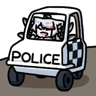 Стикер 触手猫猫 @zhaxia_cn - 6