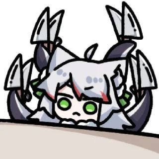 Стикер 触手猫猫 @zhaxia_cn - 11