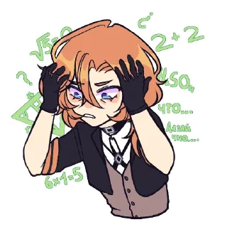 Sticker chuuya by @pdotod - 9