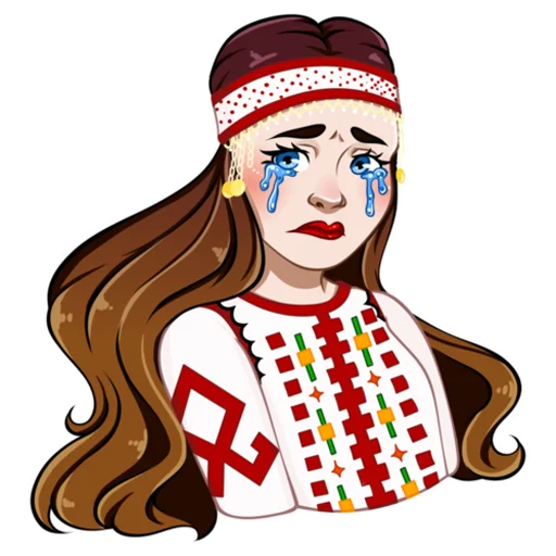 Sticker chuvash_beauties - 1