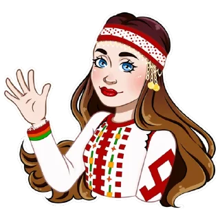 Стикер @chuvash_beauties (rus) - 3