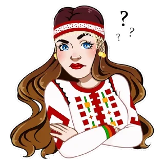 Стикер @chuvash_beauties (rus) - 4