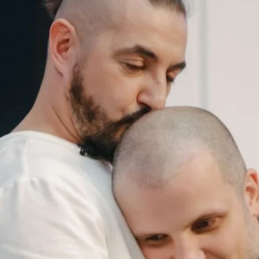 person human face forehead