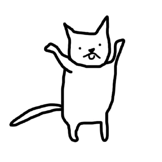 Sticker 🙈Crazy Cat @stickersb2b - 3