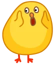 Стикер цыпа - 1
