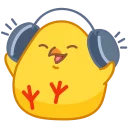 Стикер цыпа - 10