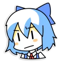 Стикер Cirno - 9